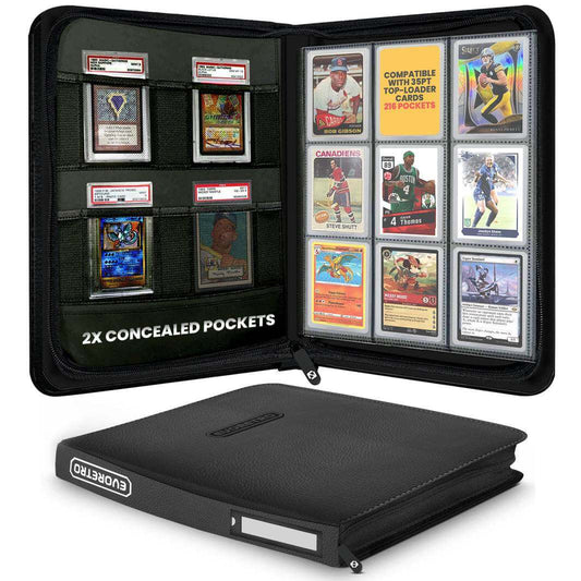 EVORETRO 3x3 (216 cards) Toploader Binder - TCG Haven