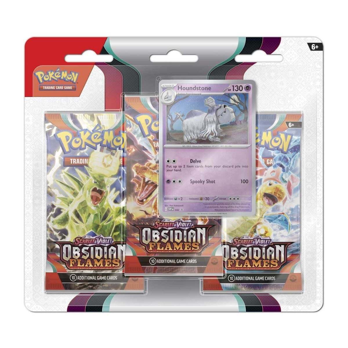 Pokémon Obsidian Flames 3pk Blister - TCG Haven