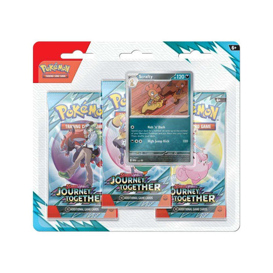 Pokémon Scarlet & Violet Journey Together 3 Pack Blister - TCG Haven